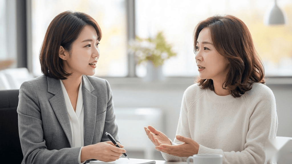검증된 전문 선생님이 수업을 준비하는 모습