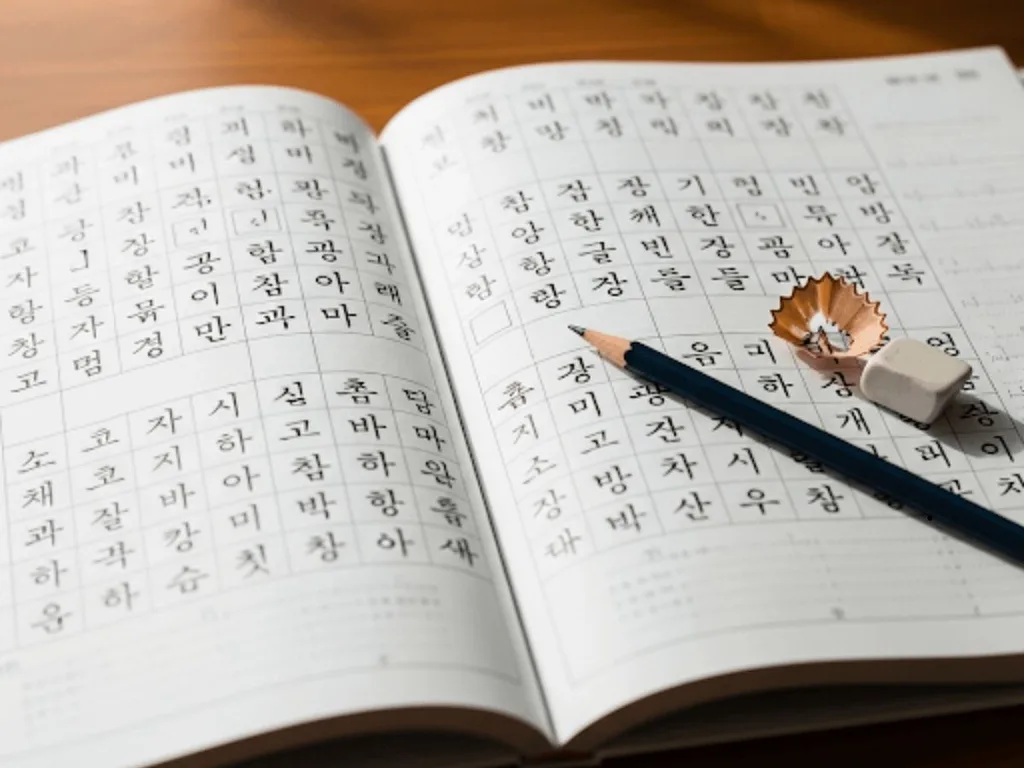 국어 1:1 과외 수업 장면